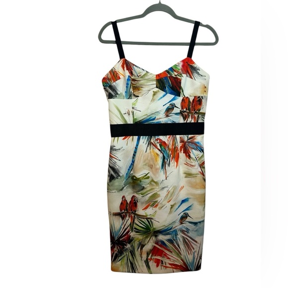 Milly Bustier Tropical Dress - Picture 1 of 6